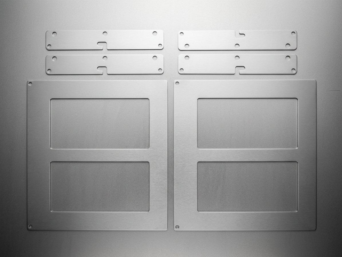 Platines et plaques acier percées